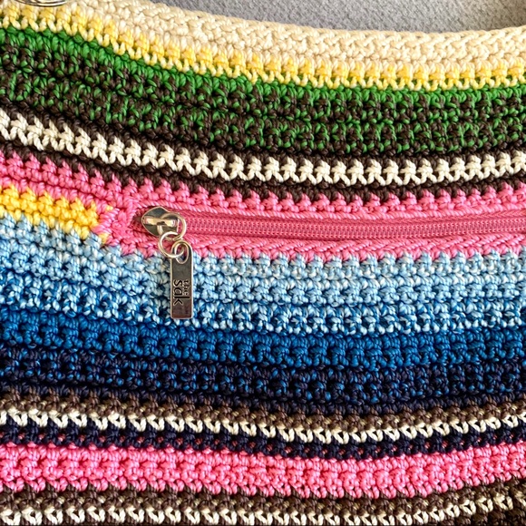 The Sak Rainbow/Serape Shoulder Bag With Tassel - Picture 2 of 6